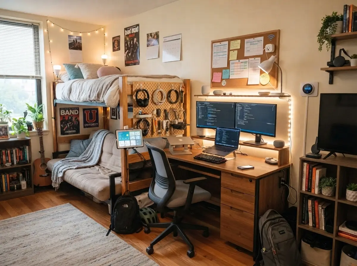 Smart Apartment Setup for College Students on a Budget