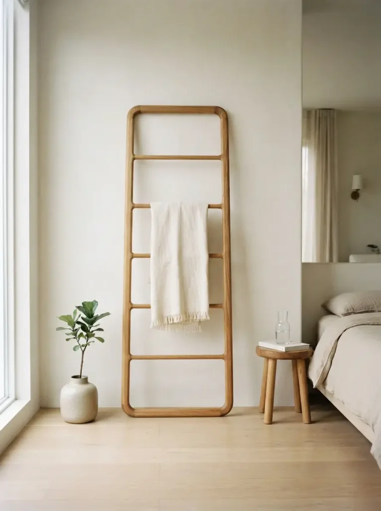 Treat the Ladder as Functional Wall Art