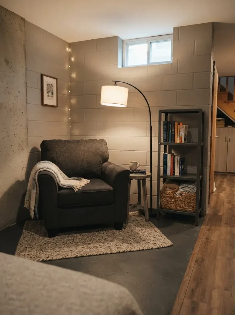 Turn One Corner Into a Reading Area