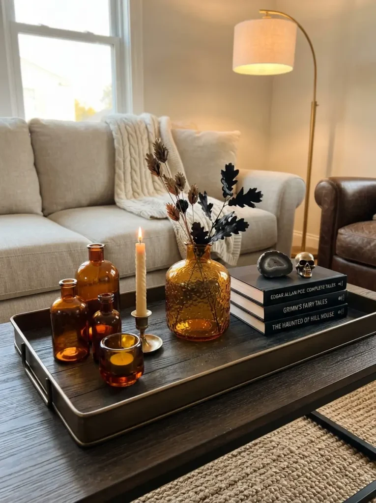 Use Amber Glass for a Softer Orange Glow