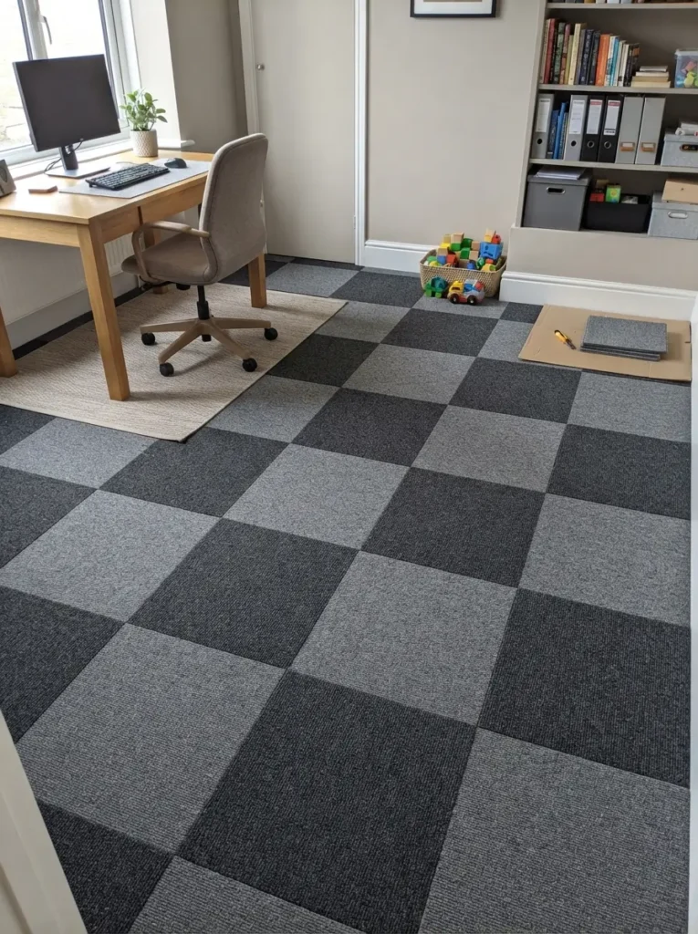 Use Carpet Tiles for Flexible Floor Coverage