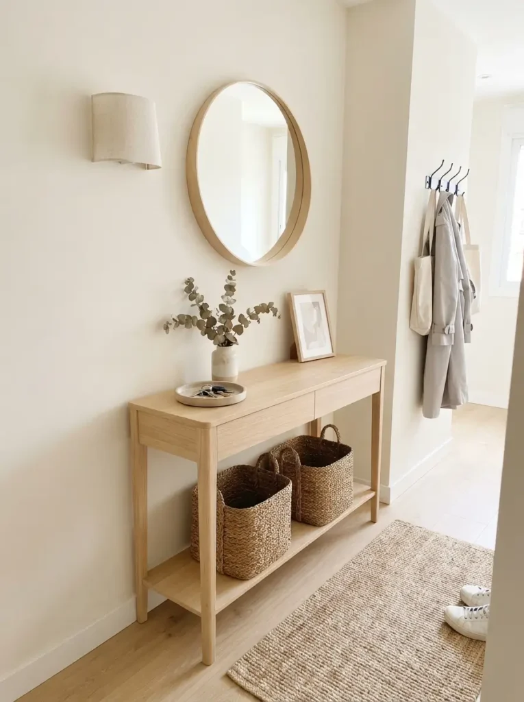 Use Light Colors to Keep the Foyer Open