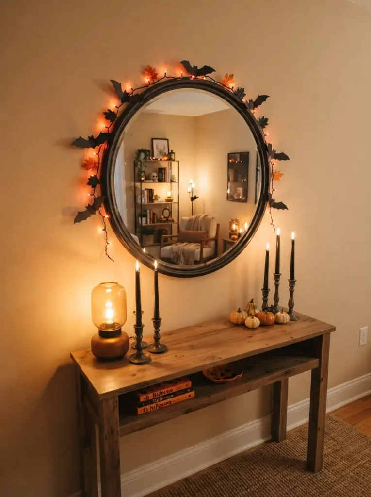 Use Mirrors to Double the Halloween Glow