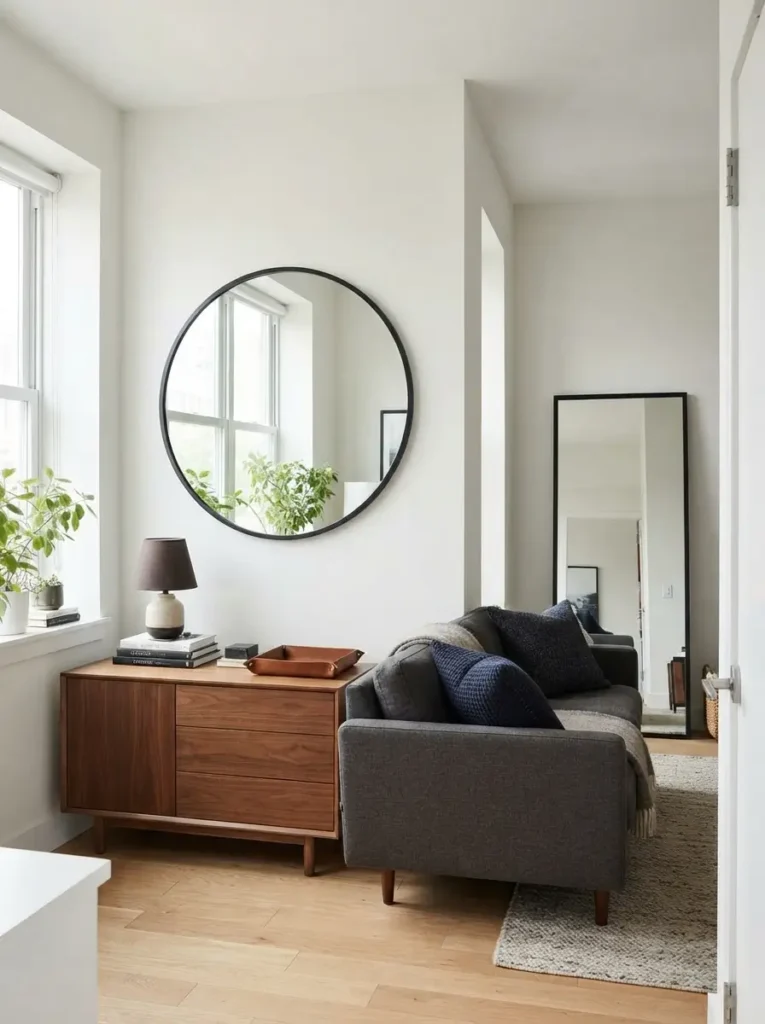 Use Mirrors to Reflect Light