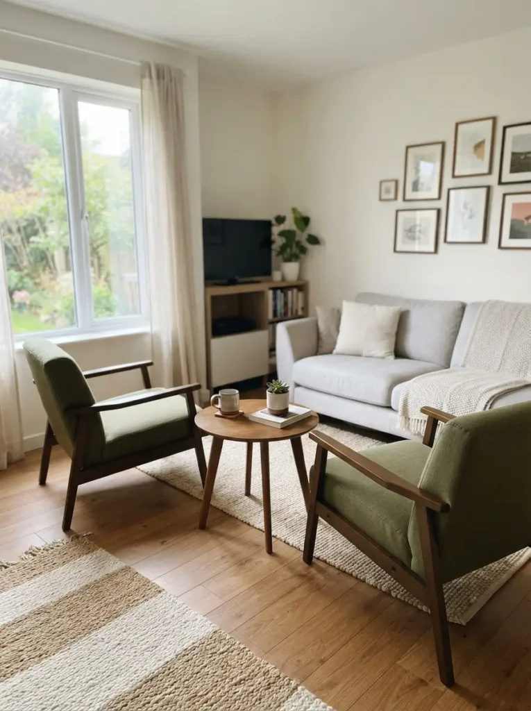 Use Two Small Chairs Instead of One Large Armchair