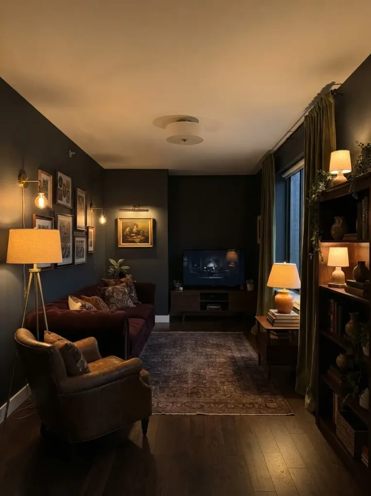 Use Warm Lighting Instead of Bright Overhead Light