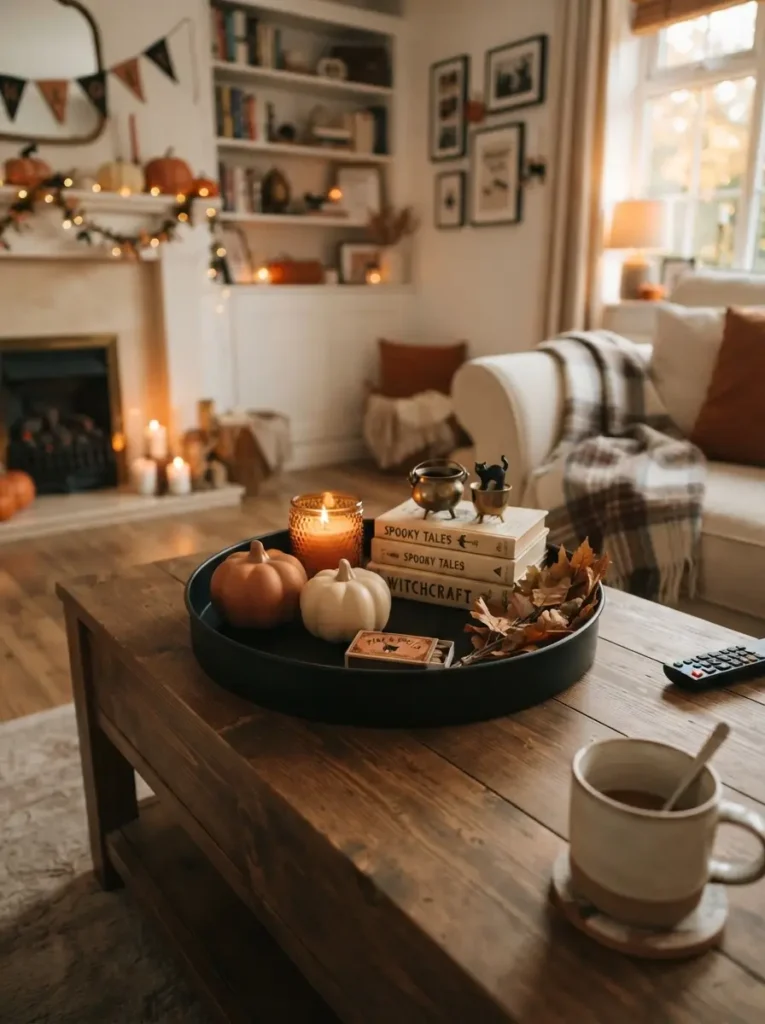 Use a Black Tray as the Base