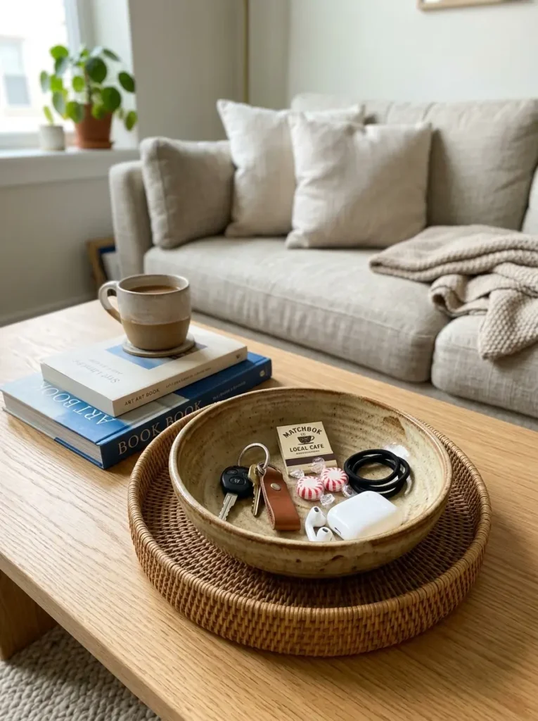 Use a Small Bowl for Everyday Items