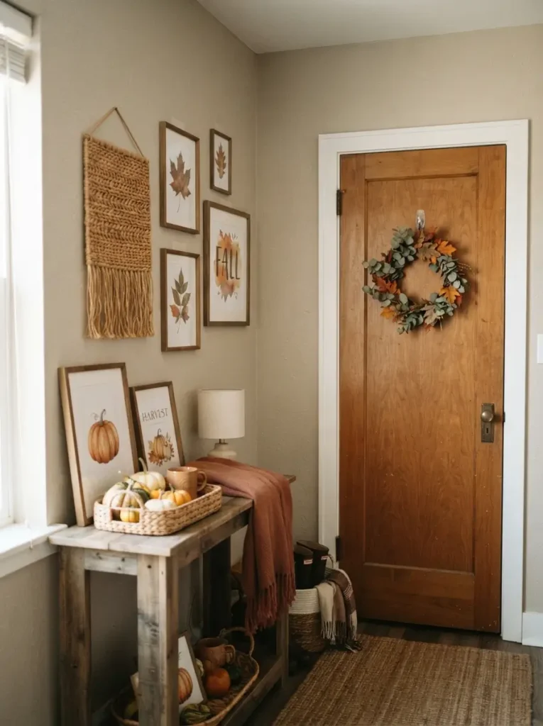 Use wall decor that will not damage rental walls