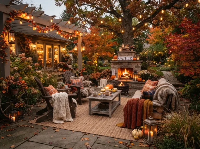 12 Fall Patio Decor Ideas for a Dreamy Backyard