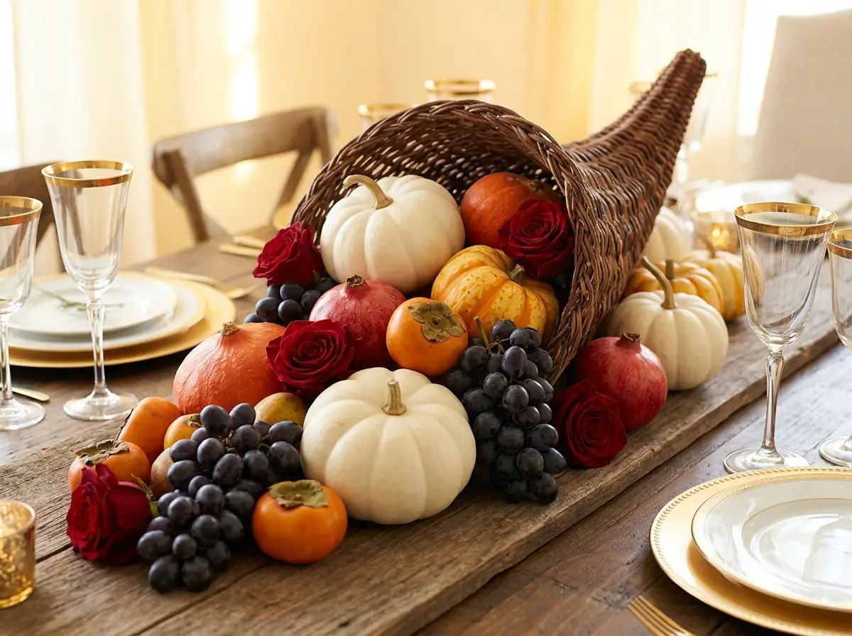 17 Thanksgiving Table Centerpiece Ideas That Wow Guests