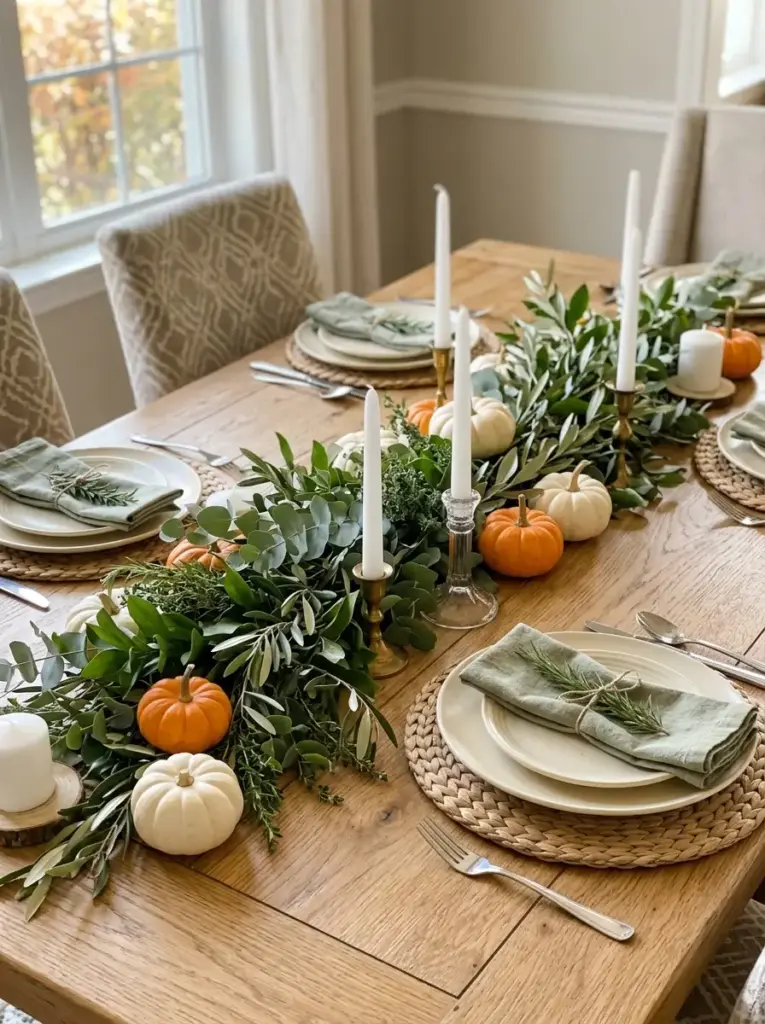 Add affordable seasonal greenery