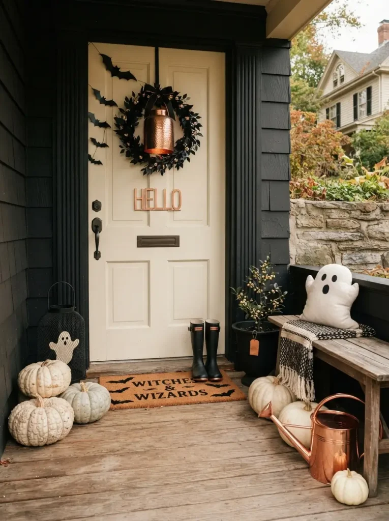 Arrange a Black-and-Cream Color Scheme