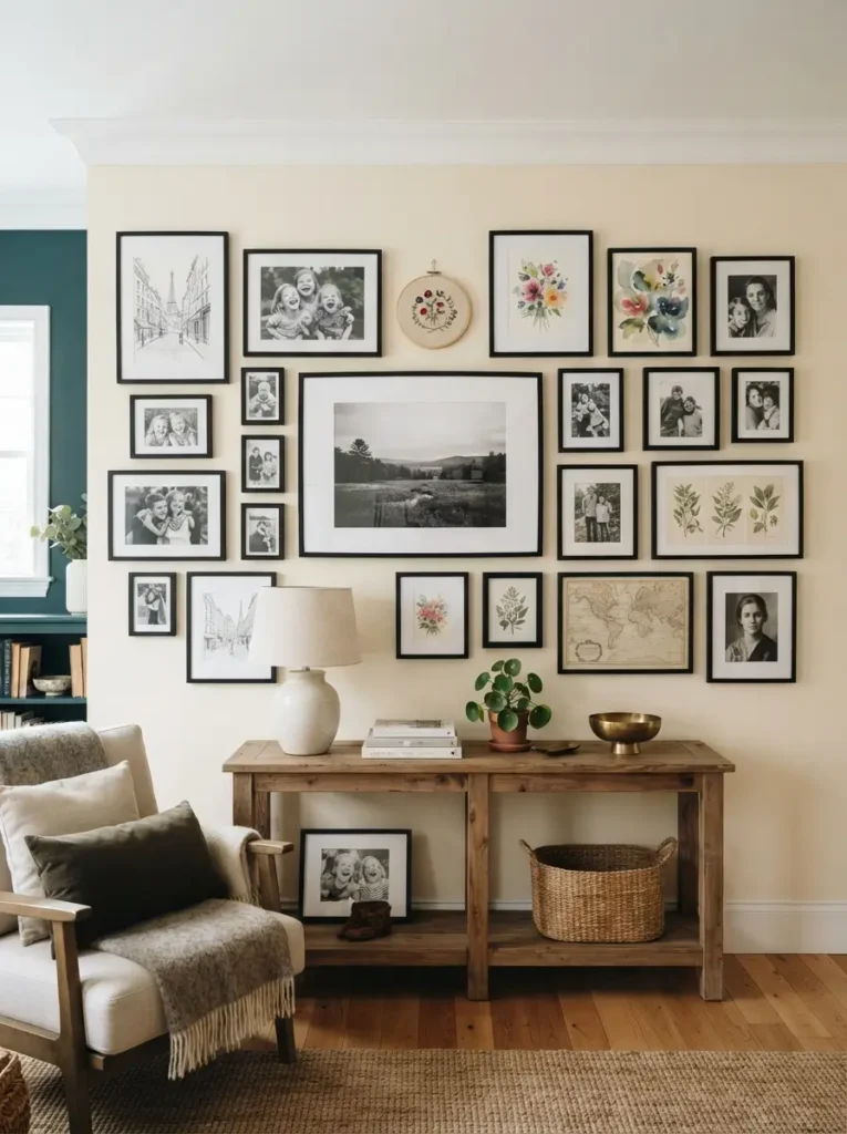 Build a Floor-to-Ceiling Gallery Wall