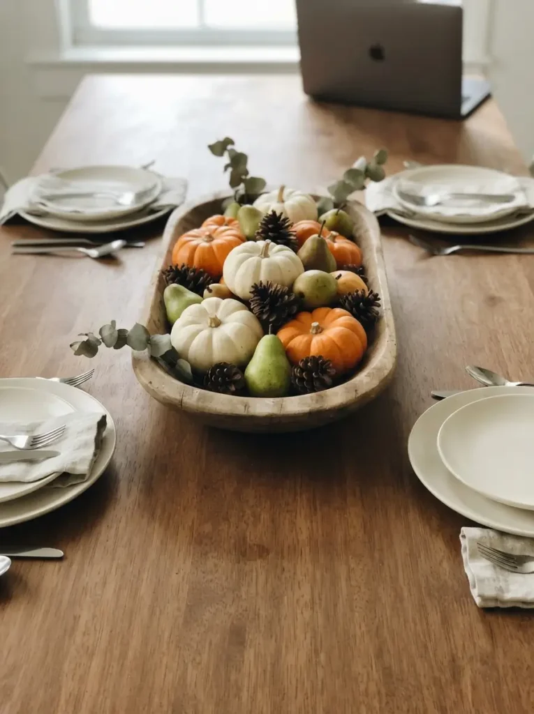 Create a Low Centerpiece That Leaves Room to Eat