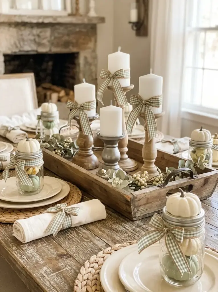 Create a Rustic Farmhouse Thanksgiving Look