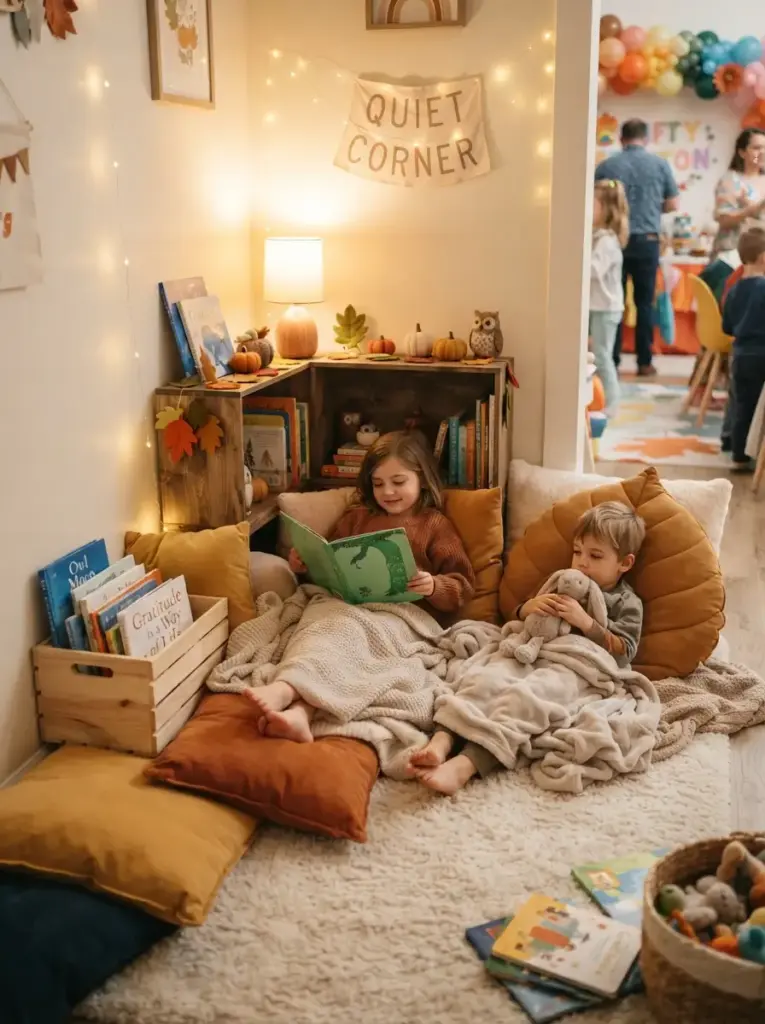 Make a Cozy Kids Movie and Story Corner