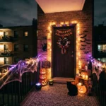 Spooky Apartment Halloween Porch Ideas for Small Spaces
