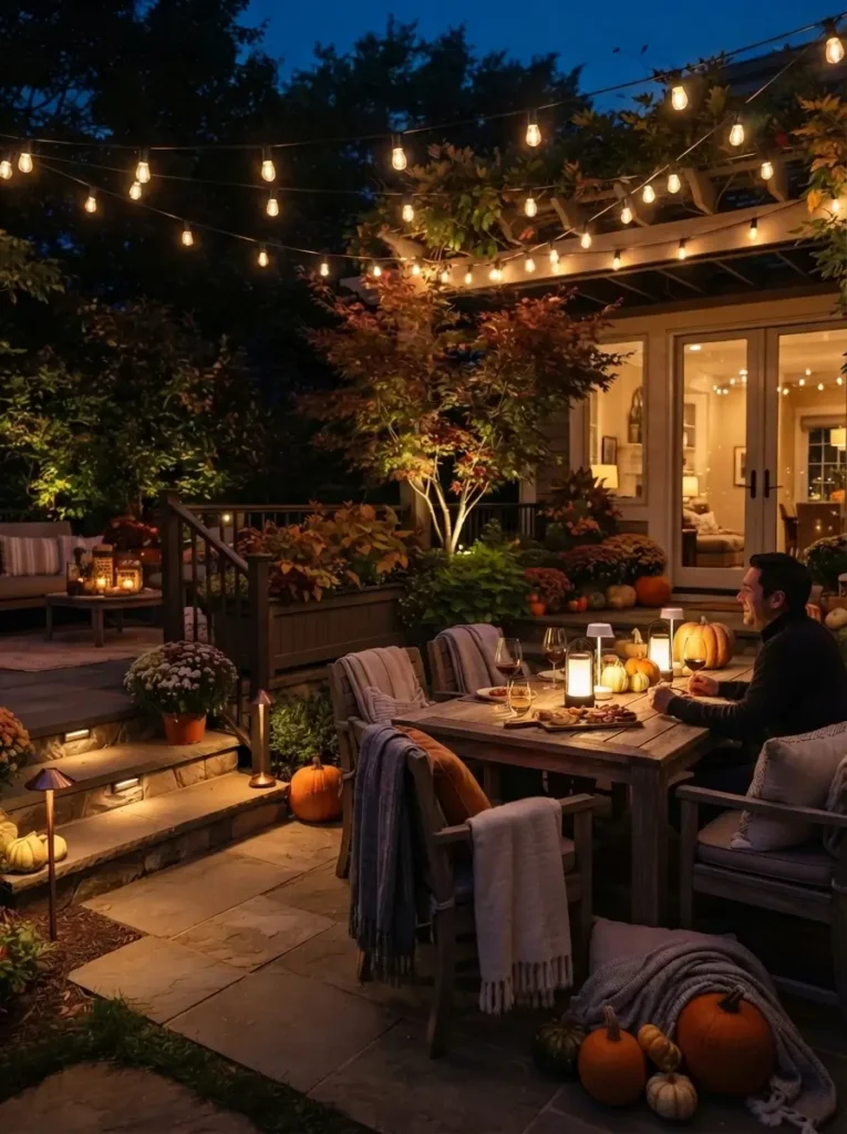 Use Warm Lighting at Several Heights