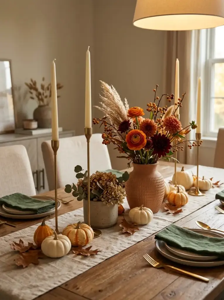 Use different heights for better table balance