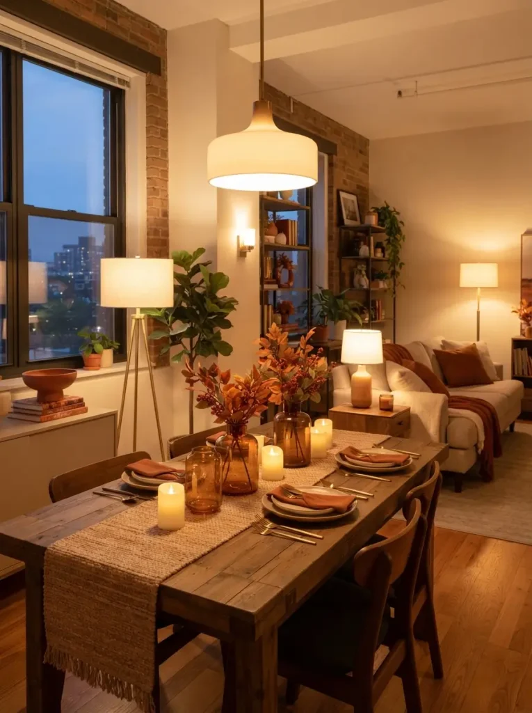 Warm the Room With 2700K to 3000K Lighting
