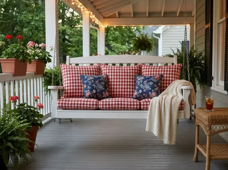 11 Cozy Porch Swing Ideas for Beautiful Seating and Styling