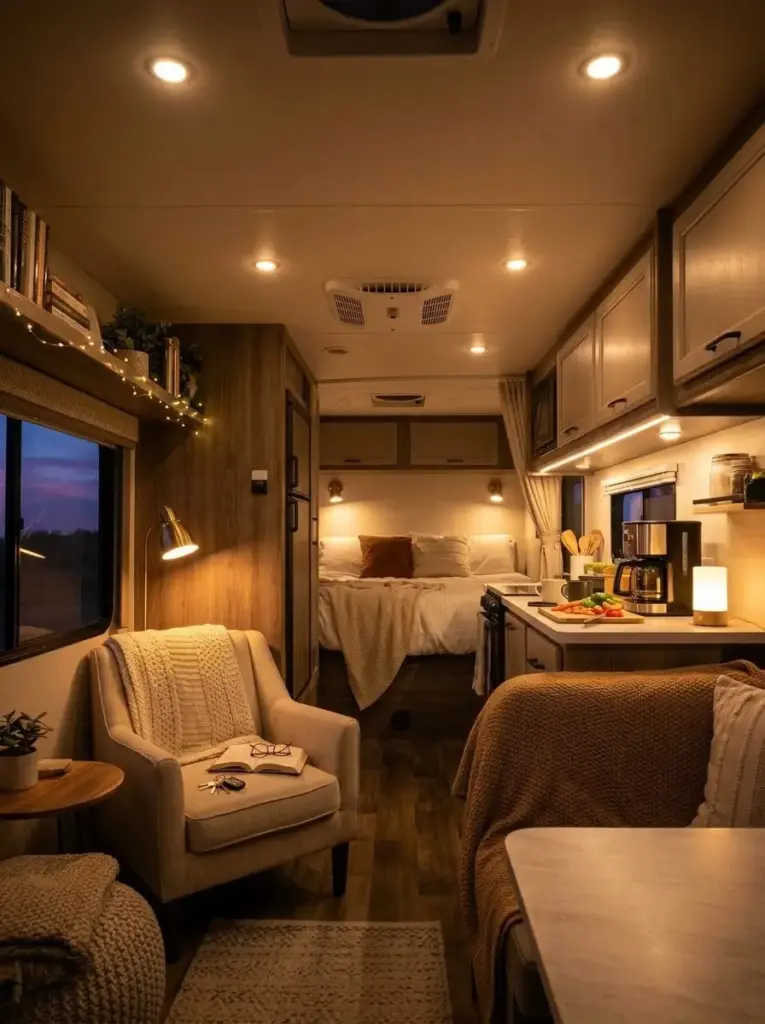 Add Layered Lighting For A Comfortable Interior