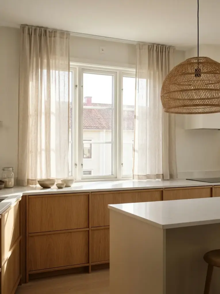 Add Natural Textures Through Kitchen Accessories