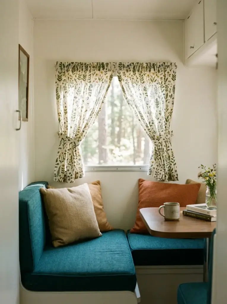 Add Patterned Curtains For Personality And Character