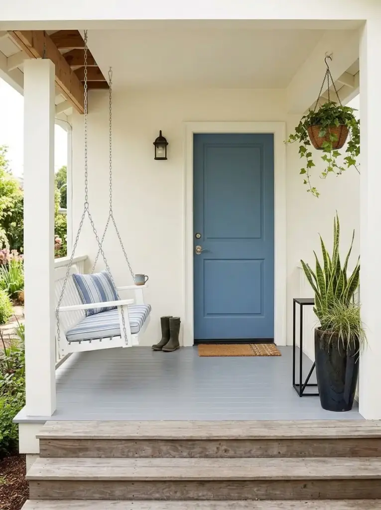 Create a Small-Space Porch Swing Layout