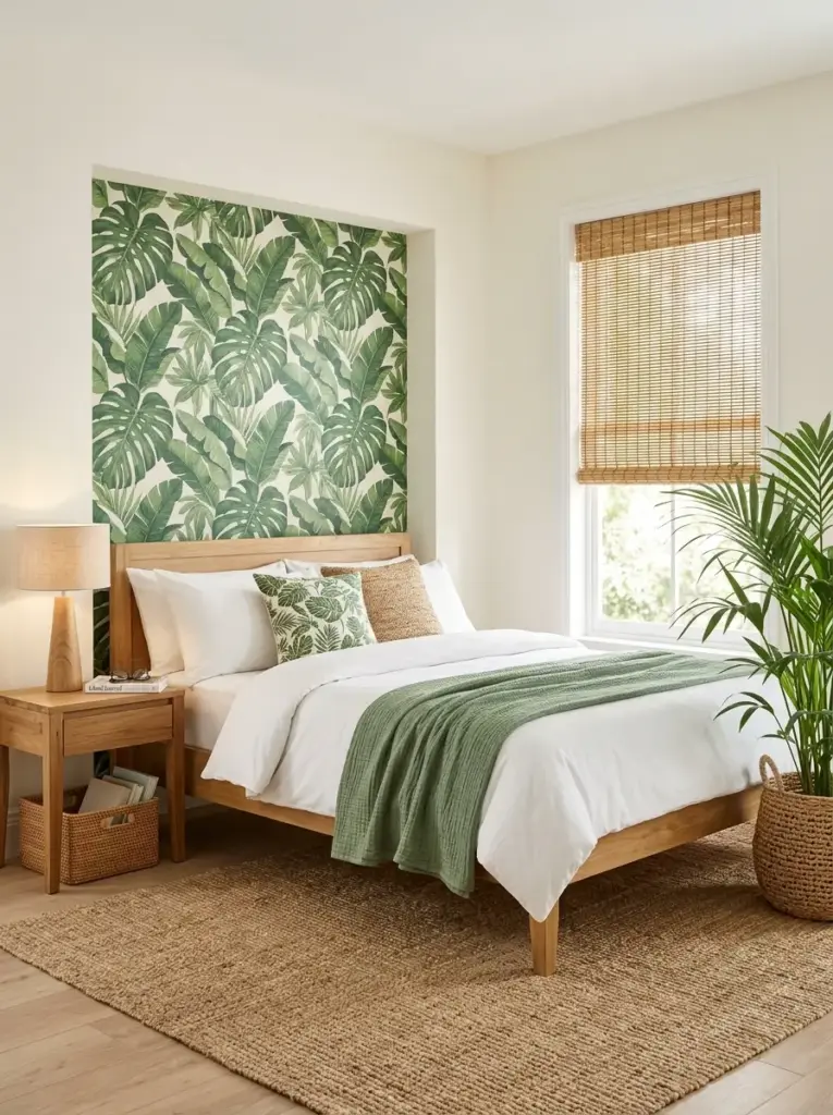 Design a Tropical Green Space With Natural Textures