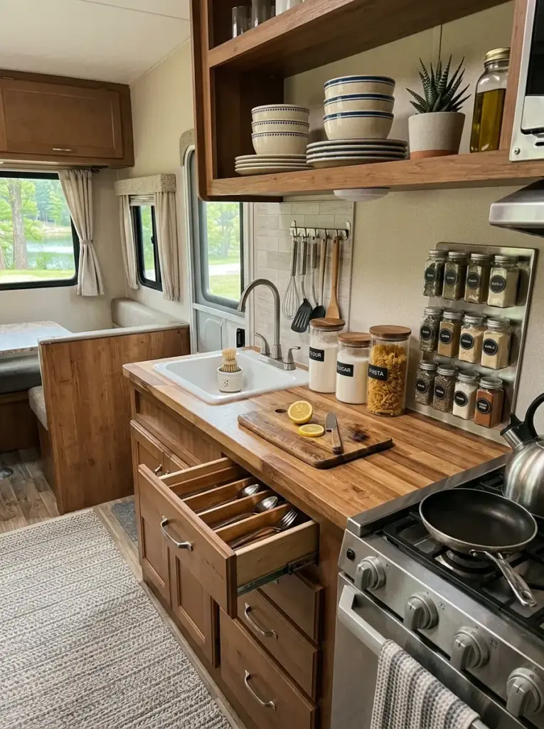 Improve The Kitchen Area With Practical Styling