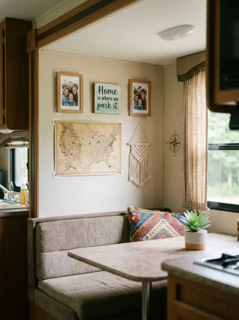 Personalize Walls With Lightweight Decorations